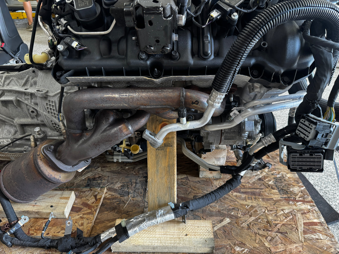 2021 Mustang 5.0 Coyote Gen 3 Engine Drivetrain 10R80 Automatic Auto 16k mi