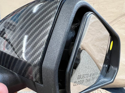 2015-2020 Ford Mustang GT RH Passenger Side Mirror "Black"