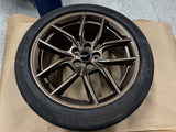 2024 Ford Mustang GT 5.0 19x8.5" Wheel Rim Bronze Continental 255/40/19 OEM