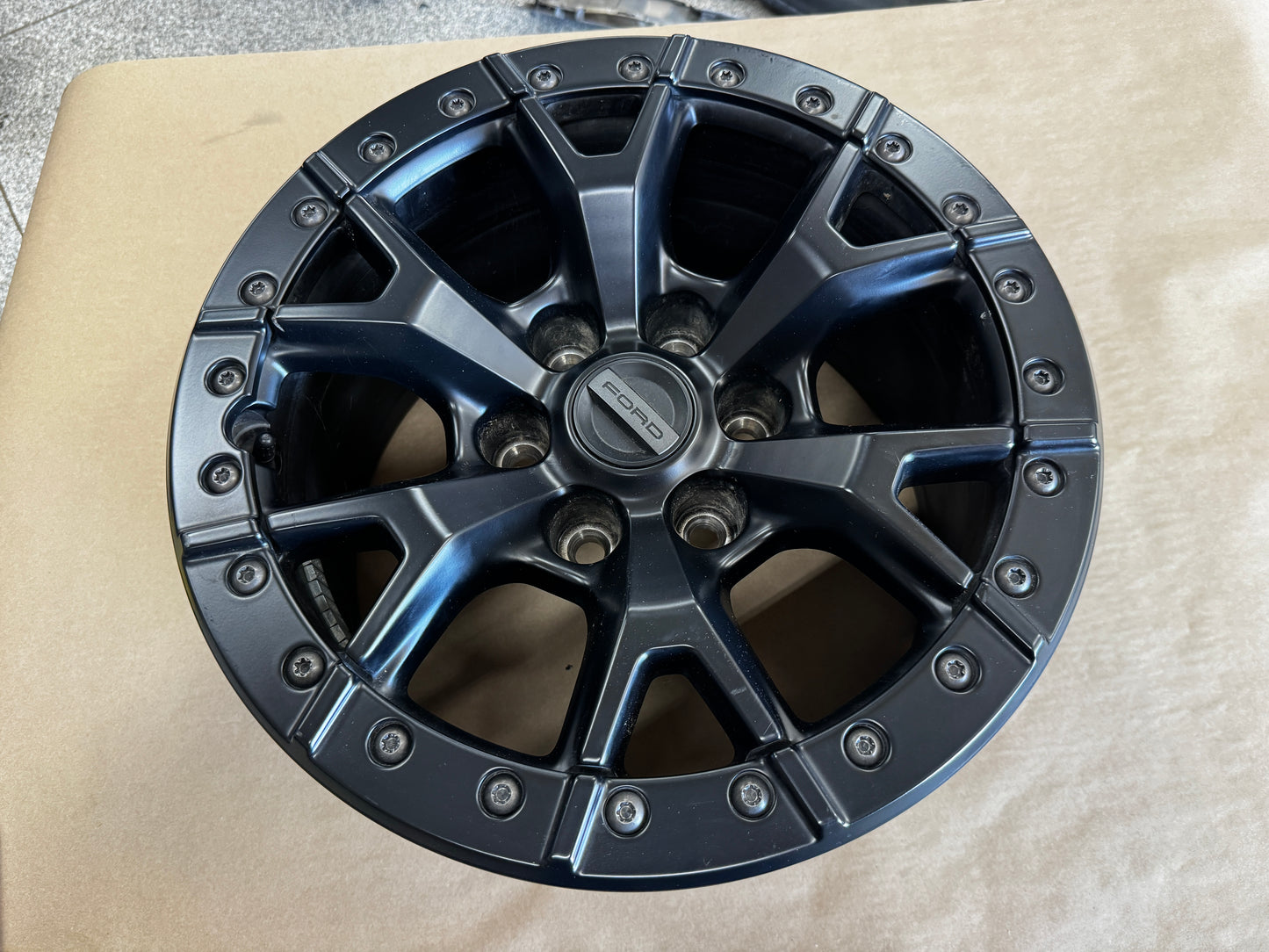 2023-2025 F-150 Raptor R Bead Lock Wheel Rim 17x8.5" OEM