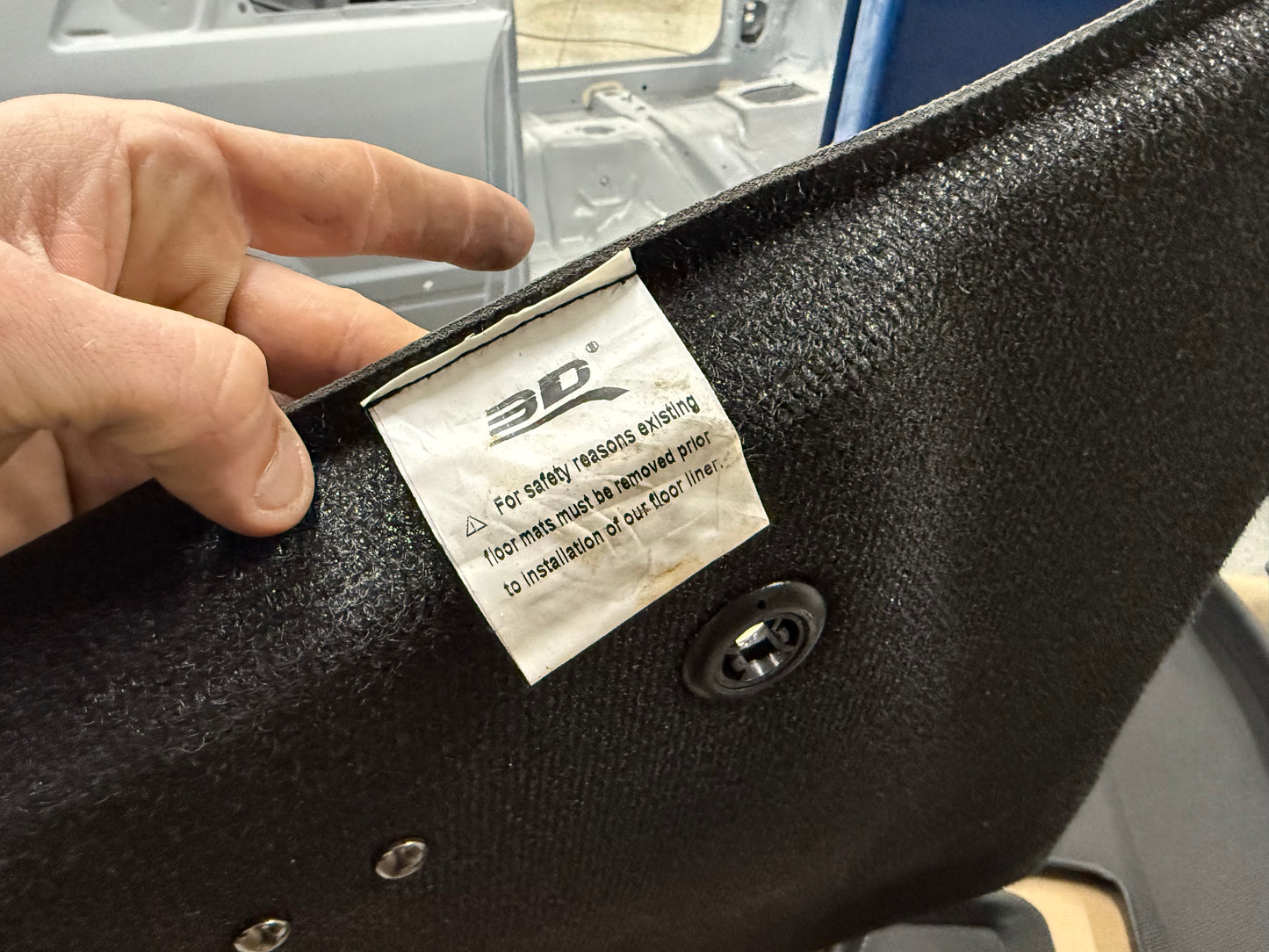 2015-2023 Ford Mustang 3D Kagu All Weather Front & Rear Floor Mats