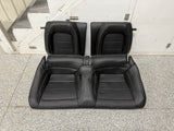2018-2023 Ford Mustang GT Coupe Rear Seats Black Leather