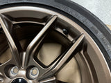 2024 Ford Mustang GT 5.0 19x8.5" Wheel Rim Bronze Continental 255/40/19 OEM