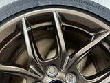 2024 Ford Mustang GT 5.0 19x8.5" Wheel Rim Bronze Continental 255/40/19 OEM