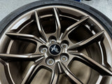 2024 Ford Mustang GT 5.0 19x8.5" Wheel Rim Bronze Continental 255/40/19 OEM