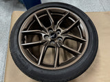 2024 Ford Mustang GT 5.0 19x8.5" Wheel Rim Bronze Continental 255/40/19 OEM