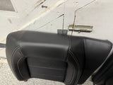 2018-2023 Ford Mustang GT Coupe Rear Seats Black Leather