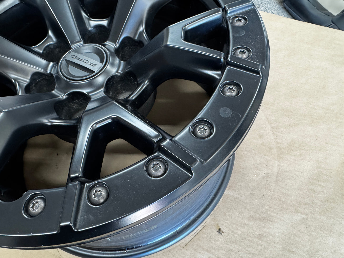 2023-2025 F-150 Raptor R Bead Lock Wheel Rim 17x8.5" OEM