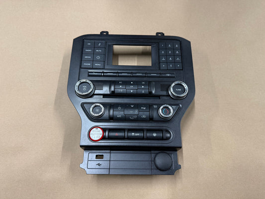2015-2017 Ford Mustang GT Face Plate Radio Trim Piece