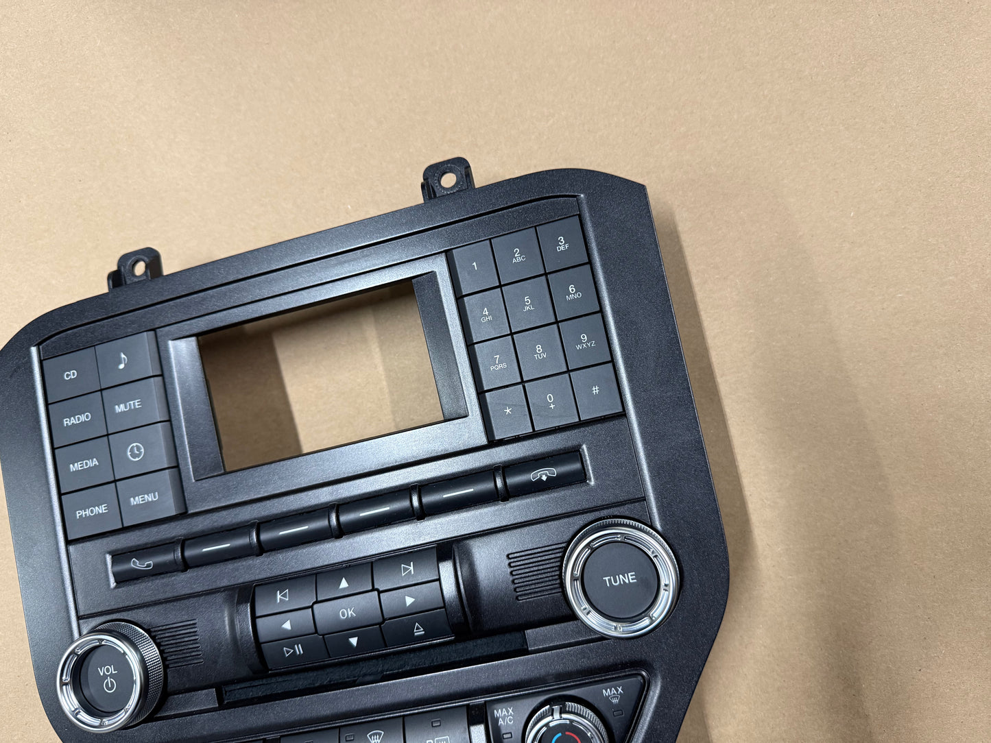2015-2017 Ford Mustang GT Face Plate Radio Trim Piece