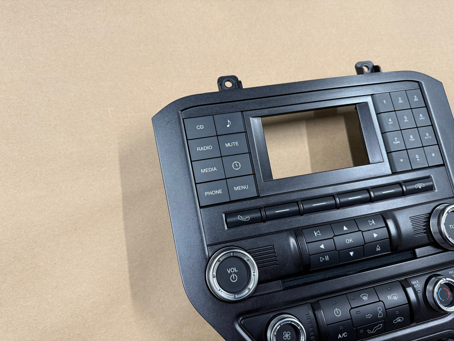 2015-2017 Ford Mustang GT Face Plate Radio Trim Piece