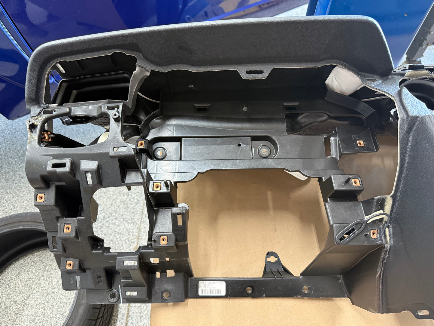 2018-2023 Ford Mustang GT 5.0 PP1 Leather Dash Pad Frame