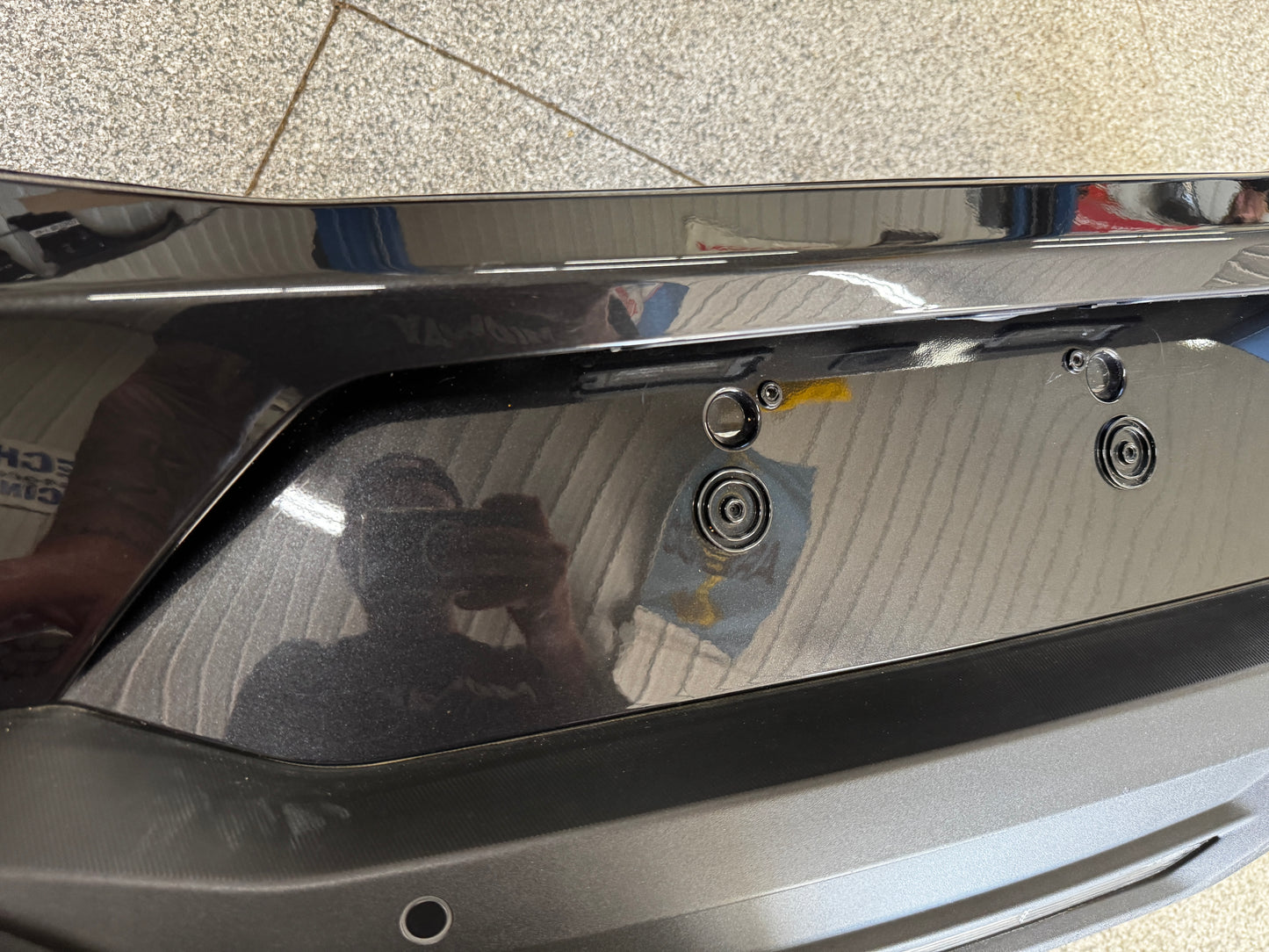 2024- 2026 Mustang Dark Horse Rear Bumper Complete Parking Sensors "HY" - OEM