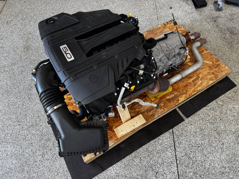 2022 Mustang 5.0 Coyote Gen 3 Engine Drivetrain 10R80 Automatic Auto 26k miles
