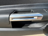 2015-2017 Ford Mustang GT V6 EcoBoost LH RH Cloth Insert Door Panels Pair