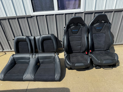 2024-2026 Ford Mustang Dark Horse Recaros Coupe Front & Rear Seats - OEM