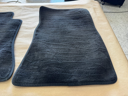 2024-2026 Ford Mustang Dark Horse Front Floor Mats Carpet "Blue Stitch"