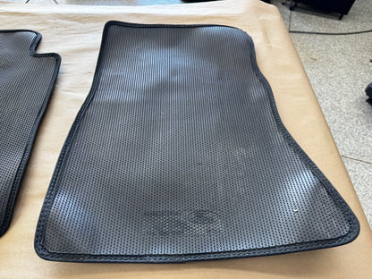2024-2026 Ford Mustang Dark Horse Front Floor Mats Carpet "Blue Stitch"