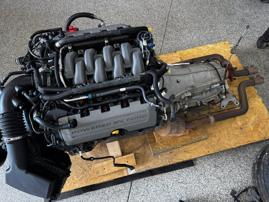 2015 Mustang 5.0 Coyote Gen 2 Engine Drivetrain 6R80 Auto Transmission