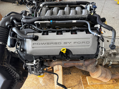 2015 Mustang 5.0 Coyote Gen 2 Engine Drivetrain 6R80 Auto Transmission