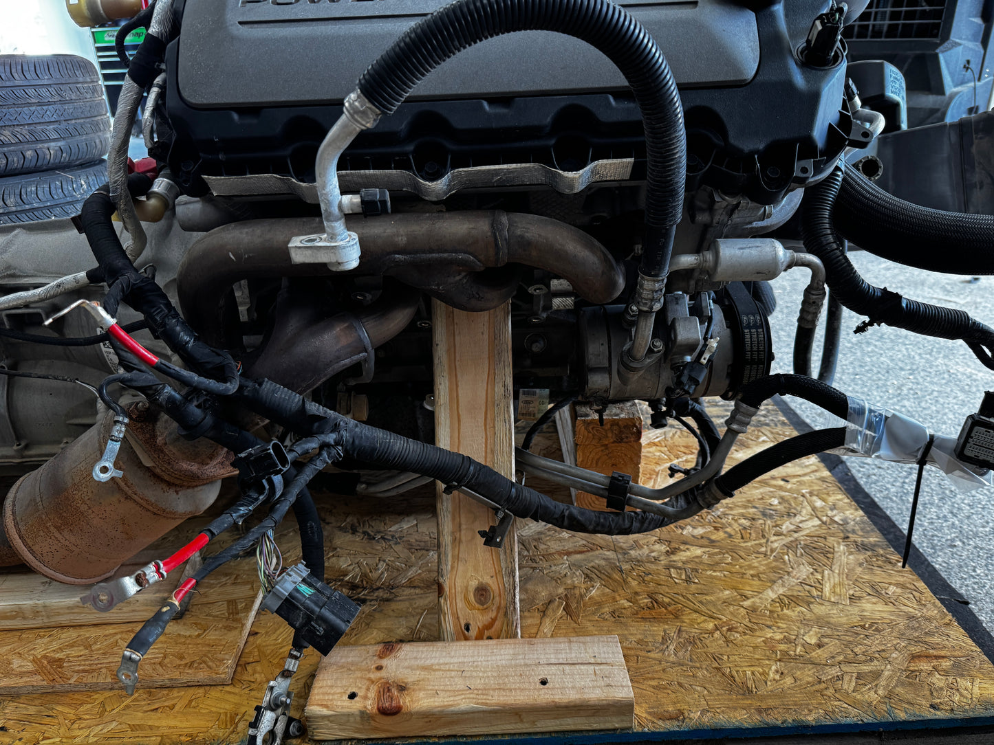2015 Mustang 5.0 Coyote Gen 2 Engine Drivetrain 6R80 Auto Transmission