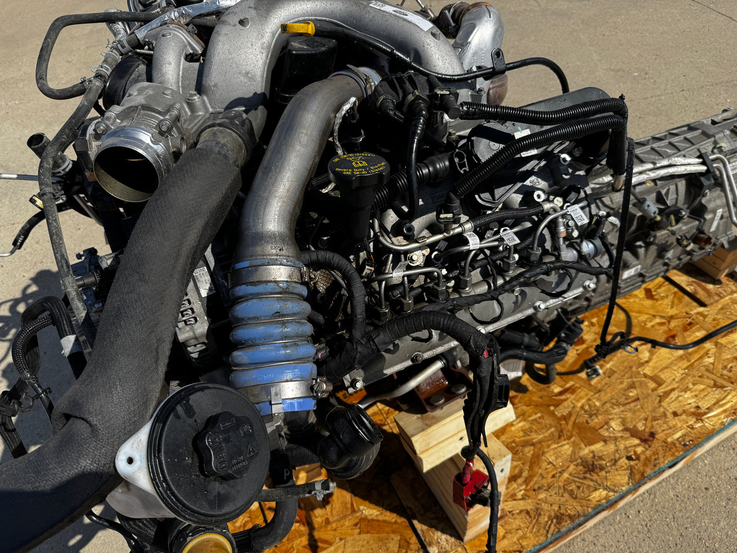 2023 F-250 Super Duty Turbo Diesel 6.7 Engine 10R140 4x4 Transmission 31k Miles