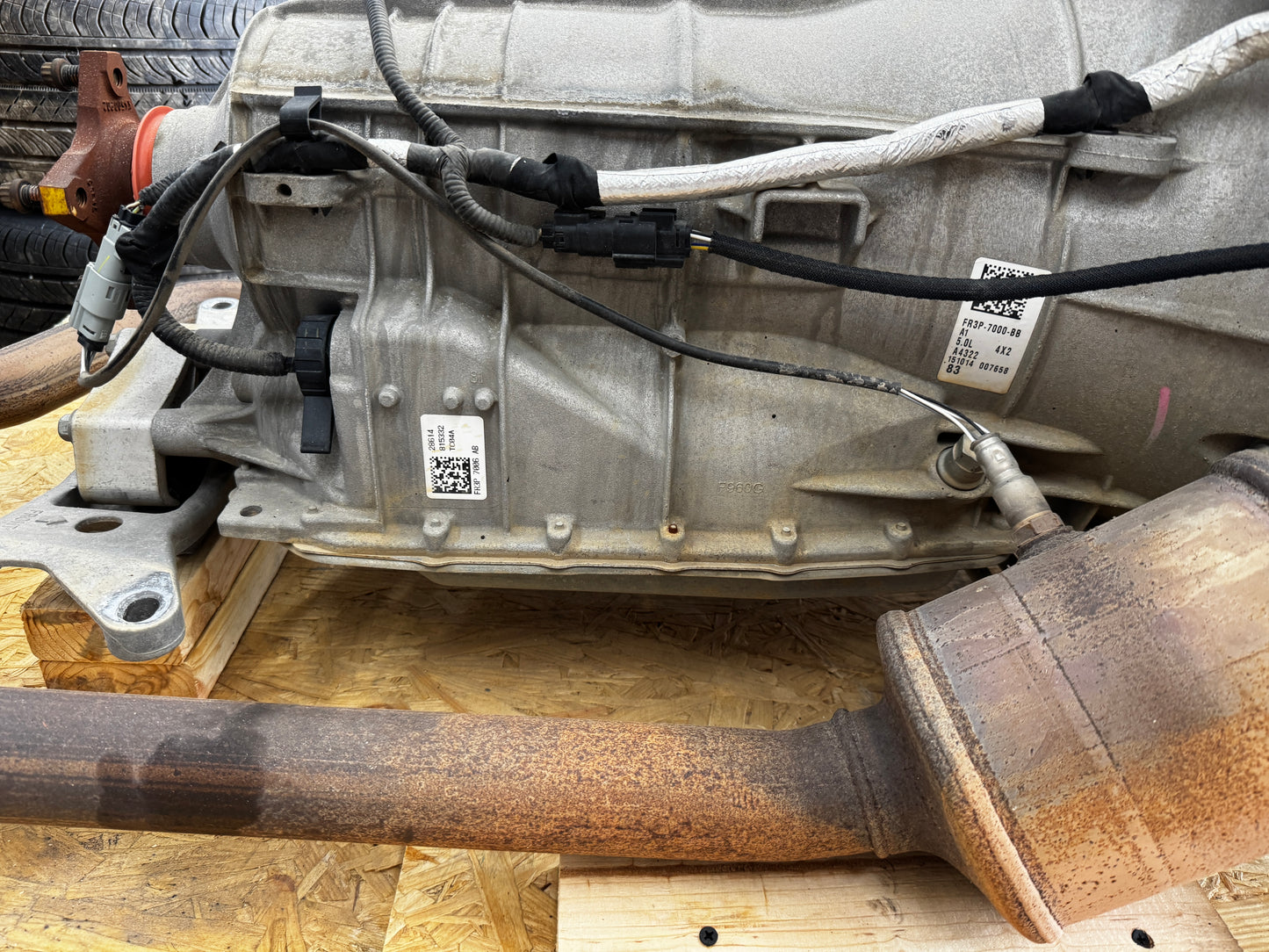 2015 Mustang 5.0 Coyote Gen 2 Engine Drivetrain 6R80 Auto Transmission