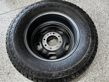 2023-2025 Ford F-250 F-350 Super Duty Spare Tire Bridgestone 275/70/18