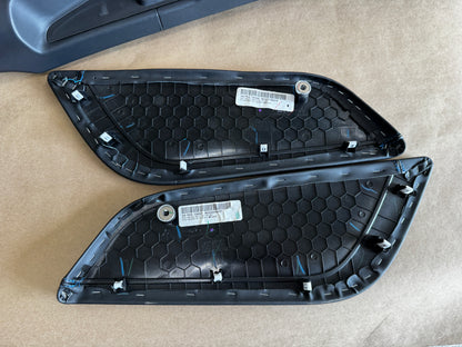 2024-2025 Ford Mustang Dark Horse Leather Center Console Top Knee Pads OEM