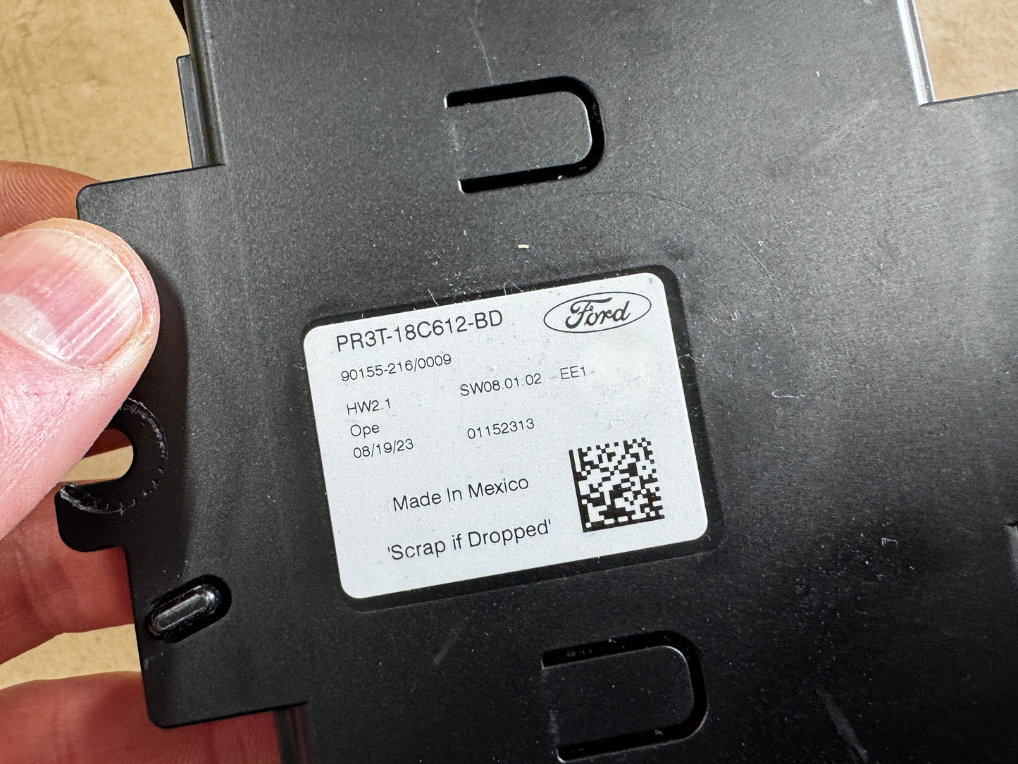 2024 Mustang S650 Ford Temperature Climate Control Module PR3T-18C612-BD