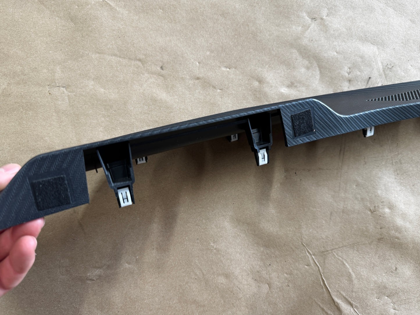 2024 Ford Mustang S650 Dash Cluster Trim Panel Top Dash Trim