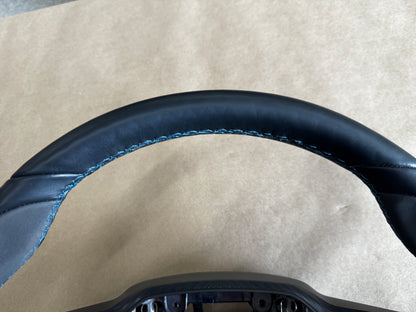 2024-2026 Ford Mustang Dark Horse Suede Leather Steering Wheel Automatic OEM
