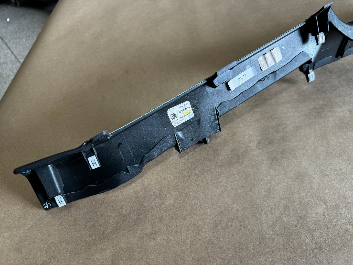 2024-2026 Ford Mustang Dark Horse S650 Dash Trim Leather Pieces RH LH OEM
