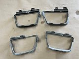 2010-2015 Chevrolet Camaro SS Silver Tail Light Trim Bezels 4pc. Set