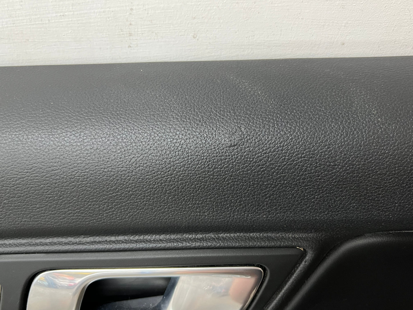 2018-2022 Mustang GT V6 EcoBoost LH RH Premium Leather Insert Door Panels Pair