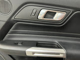 2018-2022 Mustang GT V6 EcoBoost LH RH Premium Leather Insert Door Panels Pair