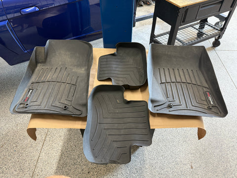 2010-2015 Camaro Weathertech Molded Rubber Front & Rear Floor Mats