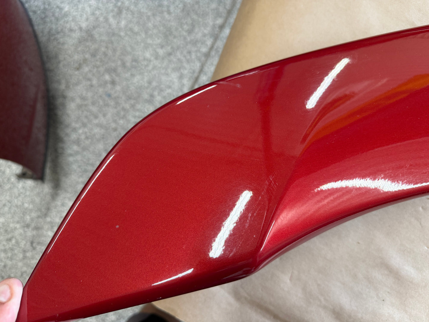 2014-2015 Chevrolet Camaro SS Rear Decklid Spoiler "Tin Roof Rusted"