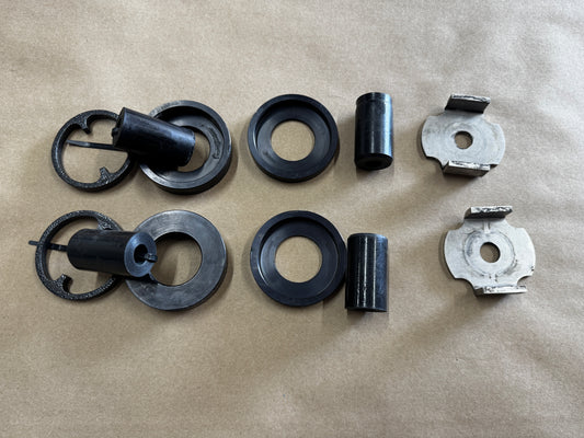 2015-2026 Ford Mustang GT BMR Cradle Bushing Lockout Kit Level 1 Center Sleeves