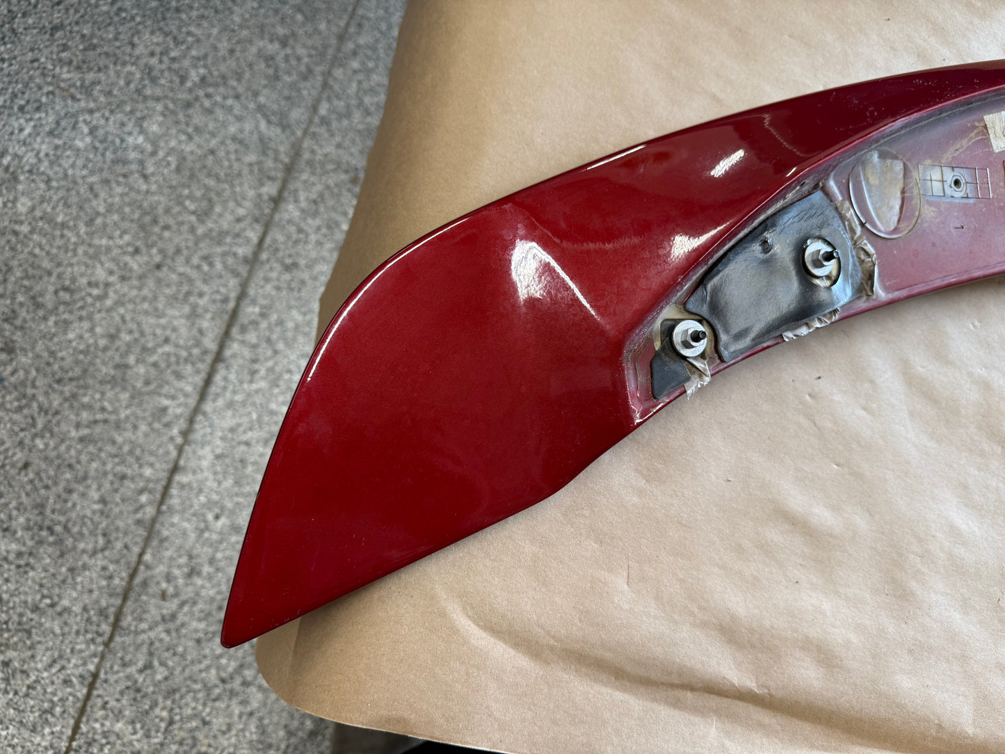 2014-2015 Chevrolet Camaro SS Rear Decklid Spoiler "Tin Roof Rusted"
