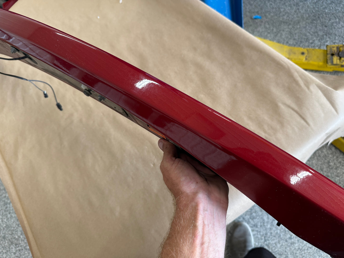 2014-2015 Chevrolet Camaro SS Rear Decklid Spoiler "Tin Roof Rusted"