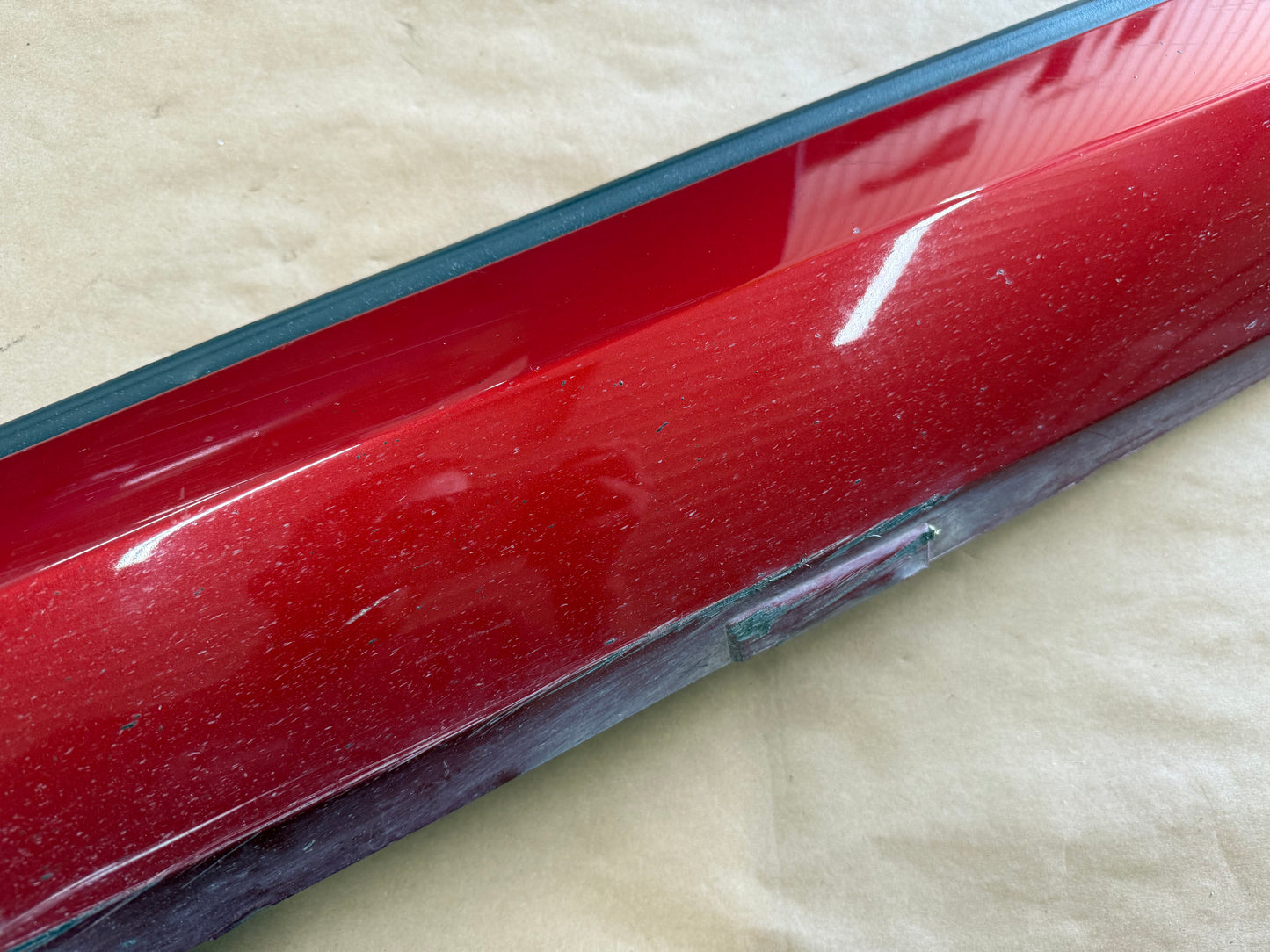 2010-2015 Chevrolet Camaro SS LH Driver Side Skirt Molding "Tin Roof Rusted Metallic"