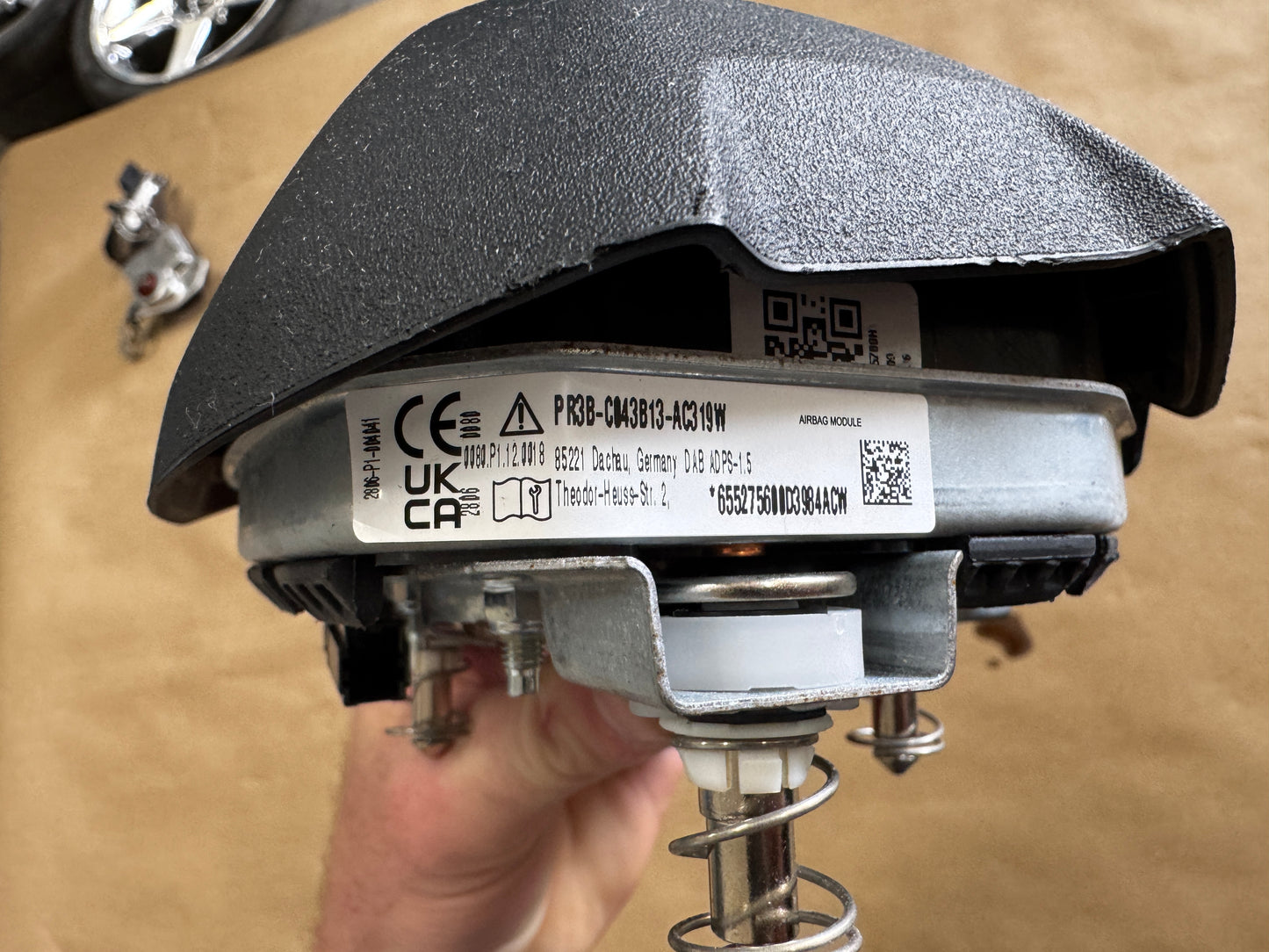 2024-2026 Ford Mustang Steering Wheel Air Bag - OEM