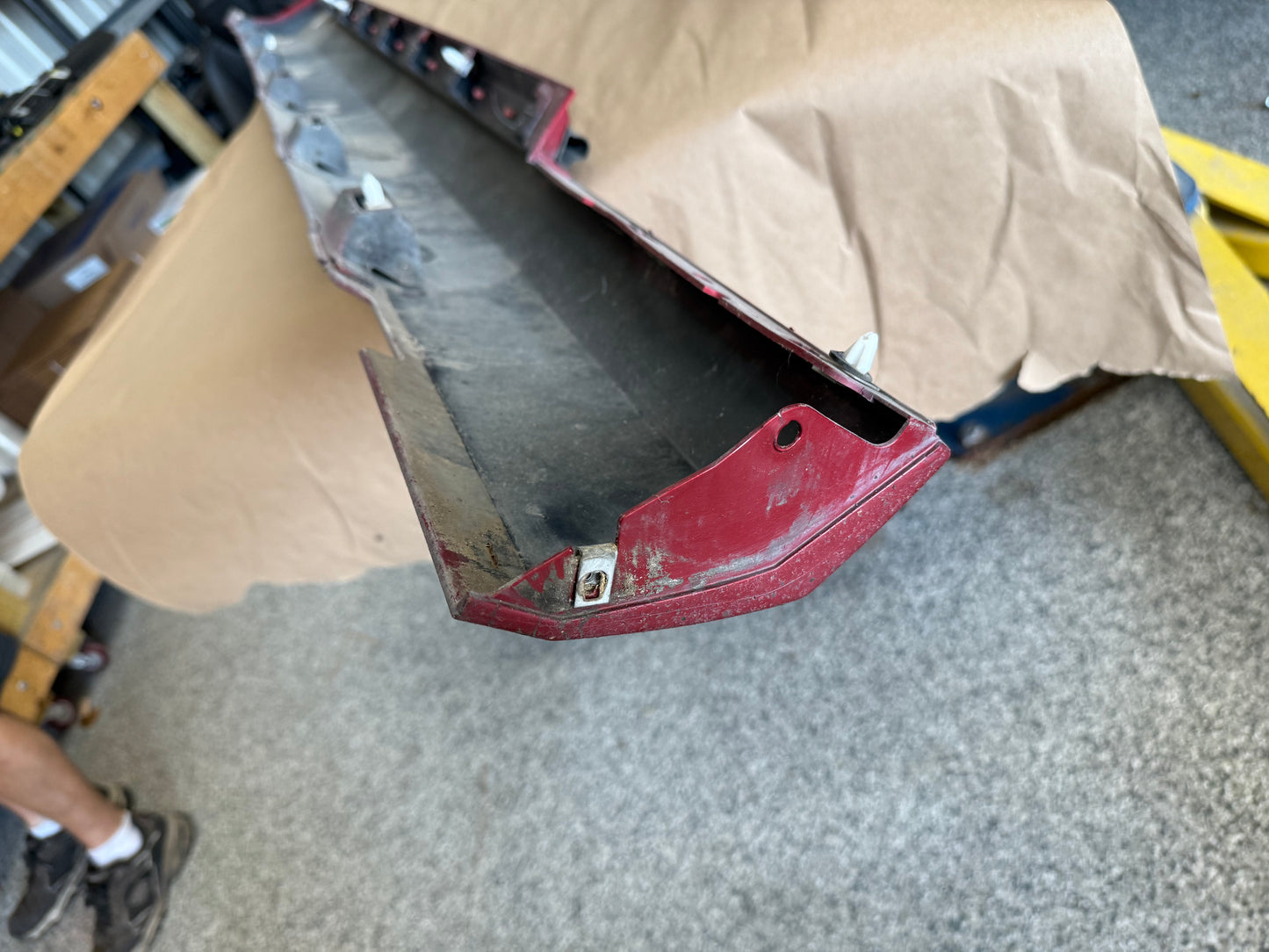 2010-2015 Chevrolet Camaro SS LH Driver Side Skirt Molding "Tin Roof Rusted Metallic"