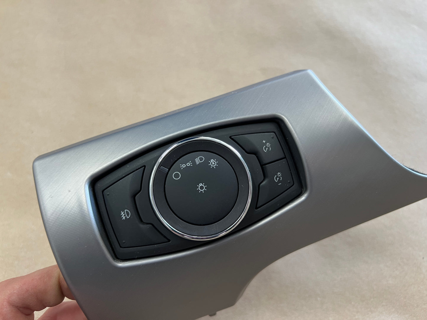 2015-2023 Ford Mustang GT Headlight Switch Knob & Dash Trim Bezel