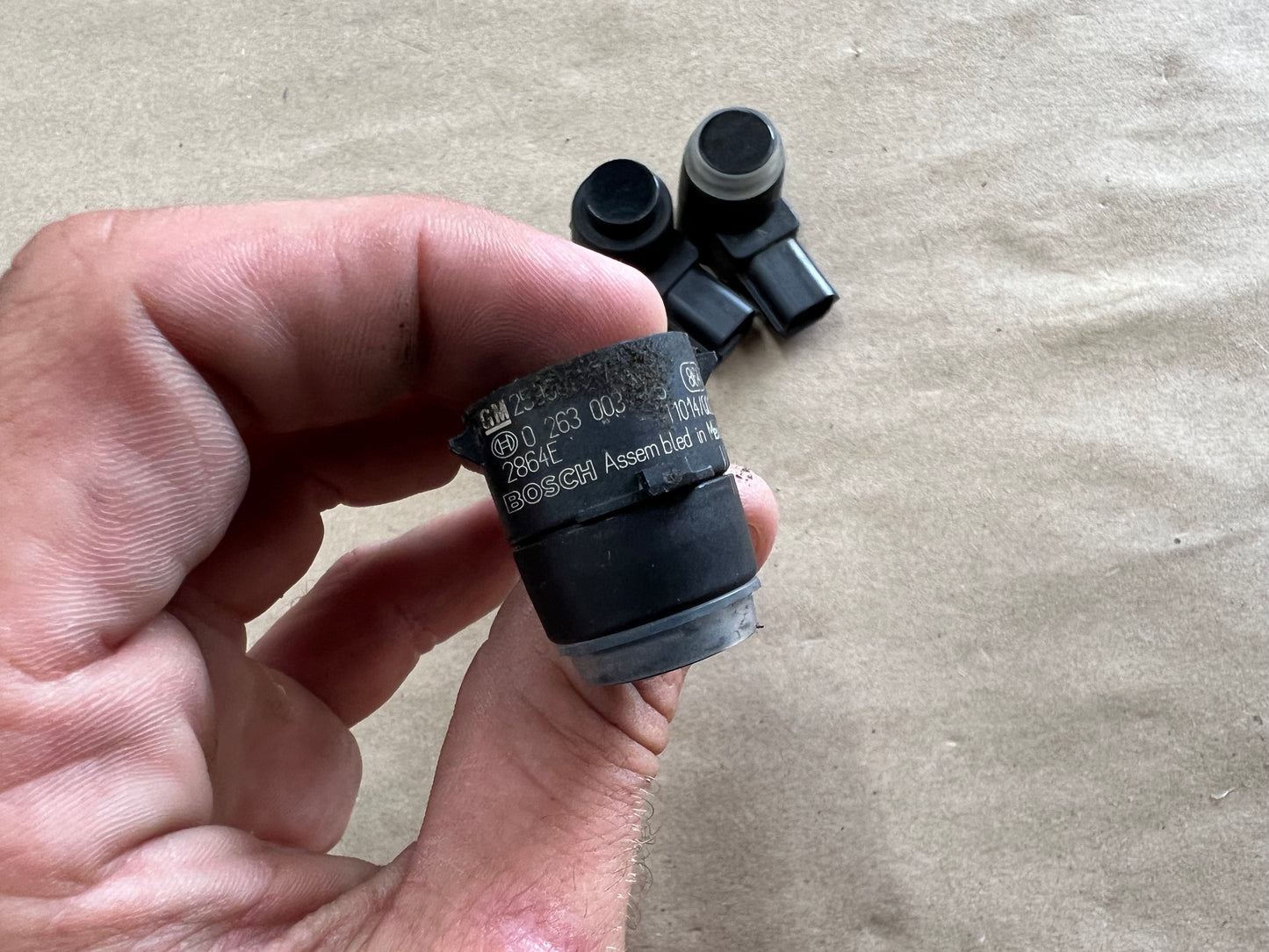 2010-2015 Chevrolet Camaro SS Parking Assist Sensors (4) "Carbon Flash"