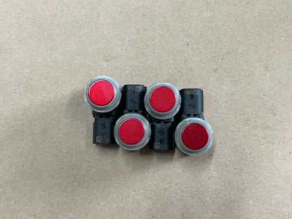 2015-2022 Ford Mustang GT Parking Assist Sensors (4) D4 Rapid Red