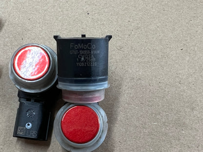 2015-2022 Ford Mustang GT Parking Assist Sensors (4) D4 Rapid Red