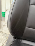 2010-2015 Chevy Camaro SS Black Leather Seats Front & Rear Convertible