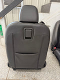 2010-2015 Chevy Camaro SS Black Leather Seats Front & Rear Convertible
